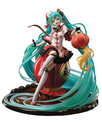 FuRyu Miku: 2021 Chinese New Year 1:7 Scale PVC Figure Multicolor 10 inches