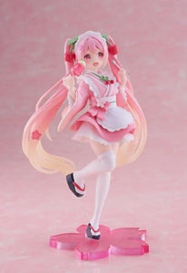 Taito-Sakura Miku Newley Written Figure (Japanese Cafe Ver.)