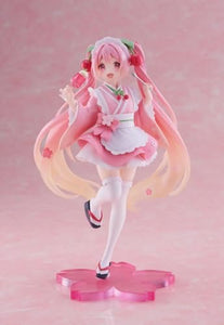 Taito-Sakura Miku Newley Written Figure (Japanese Cafe Ver.)