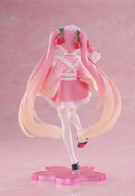 Load image into Gallery viewer, Taito-Sakura Miku Newley Written Figure (Japanese Cafe Ver.)