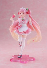 Load image into Gallery viewer, Taito-Sakura Miku Newley Written Figure (Japanese Cafe Ver.)