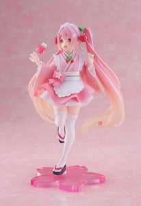 Taito-Sakura Miku Newley Written Figure (Japanese Cafe Ver.)