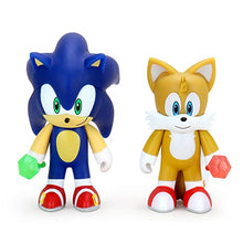 Load image into Gallery viewer, Kidrobot Sonic the Hedgehog Sonic &amp; Tails Vinyl Mini Figures