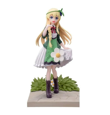 ONLY FROM JAPAN Konosuba 3 Iris Collectible Anime Figure, Green Dress with Floral Design, Decorative Display Statue