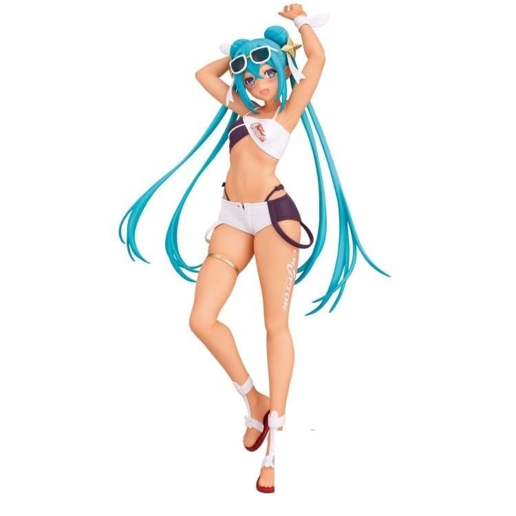 ONLY FROM JAPAN Diva Miku Racing Ver 2023 Tropical Version Figure