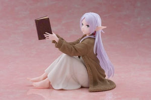 Taito-Frieren: Beyond Journey's End Desktop Cute Figure - Frieren (Roomwear Ver.)