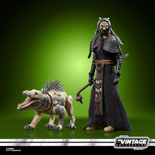 Load image into Gallery viewer, Star Wars The Vintage Collection, Tusken Warrior &amp; Massiff, Pack of 2 9.5 cm Figures, The Book of Boba Fett