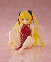 Load image into Gallery viewer, Taito-to Love-Ru Darkness Desktop Cute Figure - Golden Darkness (Chinese Dress Ver.)