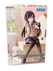 SEGA Rascal Does Not Dream of a Knapsack Kid PM Perching Figure Mai Sakurajima