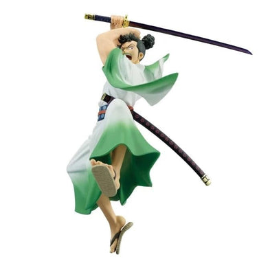 ONLY FROM JAPAN Monster DxF Grandline Series Extra Ryuma Collectible Action Figure, Green and White Robe