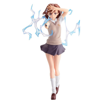 ONLY FROM JAPAN A Certain Scientific Railgun Collectible Figurines (Misaka Mikoto Electromaster Level 5)