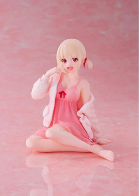 Taito-Lycoris Recoil Aqua Desktop Cute Figure - Chisato Nishikigi (Roomwear Ver.)