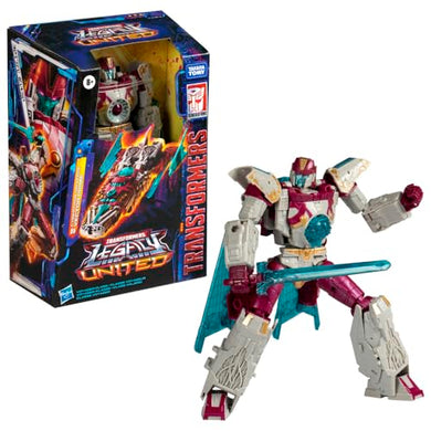 Transformers Legacy United Voyager Class Cybertron Universe Vector Prime, 7-inch Converting Action Figure, 8+