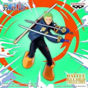 Banpresto - One Piece - Roronoa Zoro, Bandai Spirits Battle Record Collection Figure