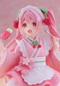 Taito-Sakura Miku Newley Written Figure (Japanese Cafe Ver.)