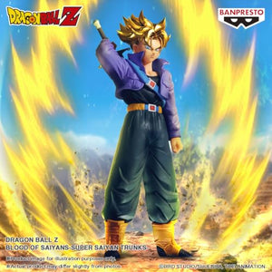 Banpresto - Dragon Ball Z - Super Saiyan Trunks, Bandai Spirits Blood of Saiyans Figure