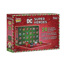 Load image into Gallery viewer, Funko Pop! Advent Calendar - DC Super Heroes 2023, 24 Pocket Pop! Vinyl Figures