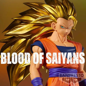 Banpresto - Dragon Ball Z - Super Saiyan 3 Son Goku, Bandai Spirits Blood of Saiyans Figure