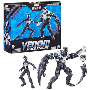 Hasbro - Venom: Space Knight Marvel Legends Pack 2 Figurines Marvel's Mania & Venom Space Knight 15 cm