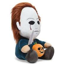 Load image into Gallery viewer, Kidrobot Halloween Michael Myers 16 Inch HugMe Shake Action Vibrating Plush