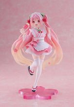 Load image into Gallery viewer, Taito-Sakura Miku Newley Written Figure (Japanese Cafe Ver.)