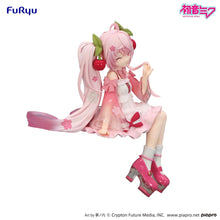 Load image into Gallery viewer, Furyu Hatsune Miku Sakura Miku 2025 Wink Noodle Stopper Figure