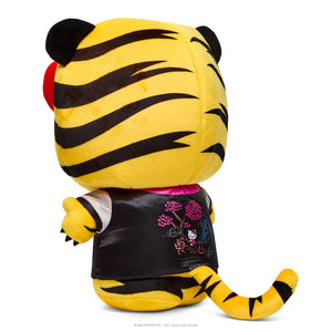 Kidrobot Hello Kitty Chinese Zodiac Year of The Tiger 13 Inch Interactive Plush - Black & Cream Edition