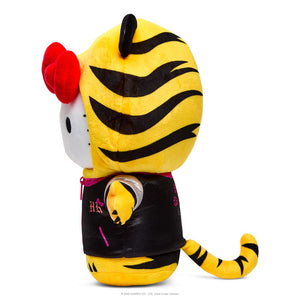 Kidrobot Hello Kitty Chinese Zodiac Year of The Tiger 13 Inch Interactive Plush - Black & Cream Edition