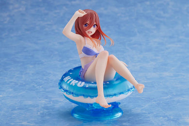 Taito The Quintessential Quintuplets: Miku Nakano Aqua Float Girls Figure