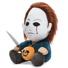 Load image into Gallery viewer, Kidrobot Halloween Michael Myers 16 Inch HugMe Shake Action Vibrating Plush