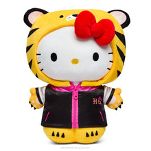 Load image into Gallery viewer, Kidrobot Hello Kitty Chinese Zodiac Year of The Tiger 13 Inch Interactive Plush - Black &amp; Cream Edition