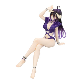 FuRyu Corporation-Overlord Noodle Stopper Figure -Albedo Swimsuit Dark Purple Color ver.-