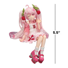 Load image into Gallery viewer, Furyu Hatsune Miku Sakura Miku 2025 Wink Noodle Stopper Figure