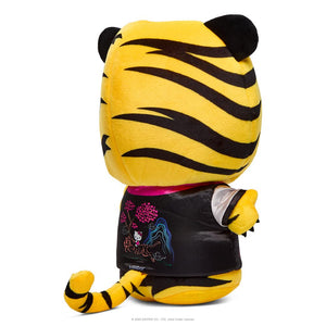 Kidrobot Hello Kitty Chinese Zodiac Year of The Tiger 13 Inch Interactive Plush - Black & Cream Edition