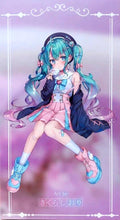 Load image into Gallery viewer, JP Products Hatsune Miku Figures (Sailor Uniform Purple Color Noodle Stopper)