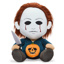 Load image into Gallery viewer, Kidrobot Halloween Michael Myers 16 Inch HugMe Shake Action Vibrating Plush