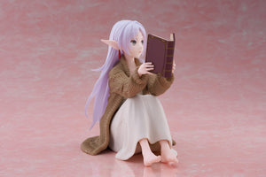 Taito-Frieren: Beyond Journey's End Desktop Cute Figure - Frieren (Roomwear Ver.)