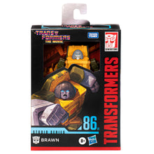 Load image into Gallery viewer, Transformers Toys Studio Series Deluxe The The Movie 86-22 Brawn Toy, 4.5-inch, Action Figure for Boys and Girls Ages 8 and Up