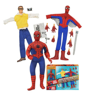 Marvel Comics " Retro Action Figure ] 8 inches " Legendary Marvel Super Heroes " Spider-Man # 001"