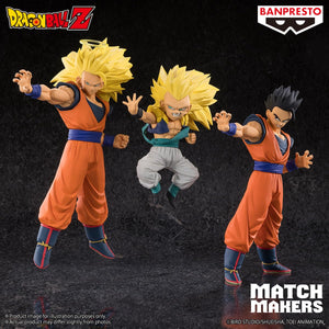 Banpresto - Dragon Ball Z - Super Saiyan 3 Son Goku (vs Majin Buu) Match Makers Figure