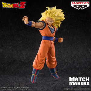 Banpresto - Dragon Ball Z - Super Saiyan 3 Son Goku (vs Majin Buu) Match Makers Figure