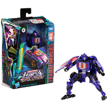 Load image into Gallery viewer, Transformers Toys Legacy Evolution Deluxe Cyberverse Universe Shadow Striker Toy, 5.5-inch, Action Figure for Boys and Girls Ages 8 and Up