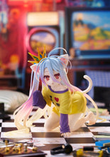 Load image into Gallery viewer, Taito-No Game No Life Desktop Cute Figure - Shiro (Cat Ear T-Shirt Ver.)