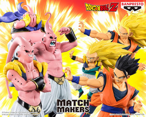 Banpresto - Dragon Ball Z - Super Saiyan 3 Son Goku (vs Majin Buu) Match Makers Figure