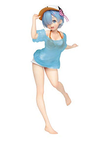 Taito Re:Zero Precious Figure Rem~ T Shirts on Swimwear~ Renewal, Multiple Colors (T83330)