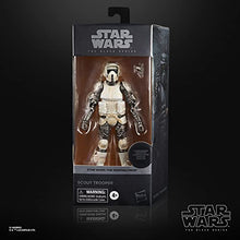 Load image into Gallery viewer, Star Wars The Black Series Carbonized Collection Scout Trooper Toy 15-cm-Scale The Mandalorian Collectible Figure for Kids Ages 4 and Up