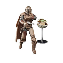 Load image into Gallery viewer, Star Wars The Black Series The Mandalorian and Grogu (Arvala-7) Toys 15-Cm-Scale The Mandalorian Action Figures, Kids Ages 4 and Up