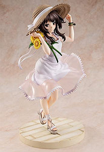 Kadokawa KonoSuba: Legend of Crimson: Megumin (Sunflower One-Piece Dress Version) PVC Figure, Multicolor
