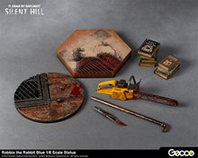 Load image into Gallery viewer, Gecco - Silent Hill x Dead by Daylight Robbie Rabbit 1/6 Statue Blue (Net)