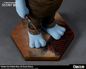 Gecco - Silent Hill x Dead by Daylight Robbie Rabbit 1/6 Statue Blue (Net)